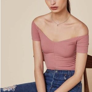 Reformation Rosy Top, Size XS
